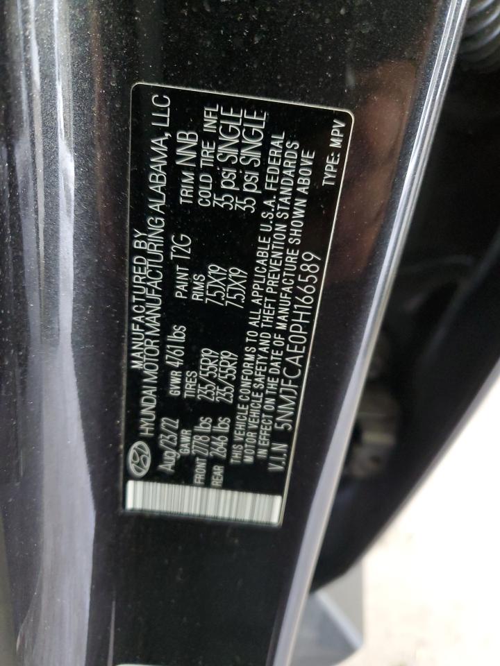 5NMJFCAE0PH166589 2023 Hyundai Tucson Sel