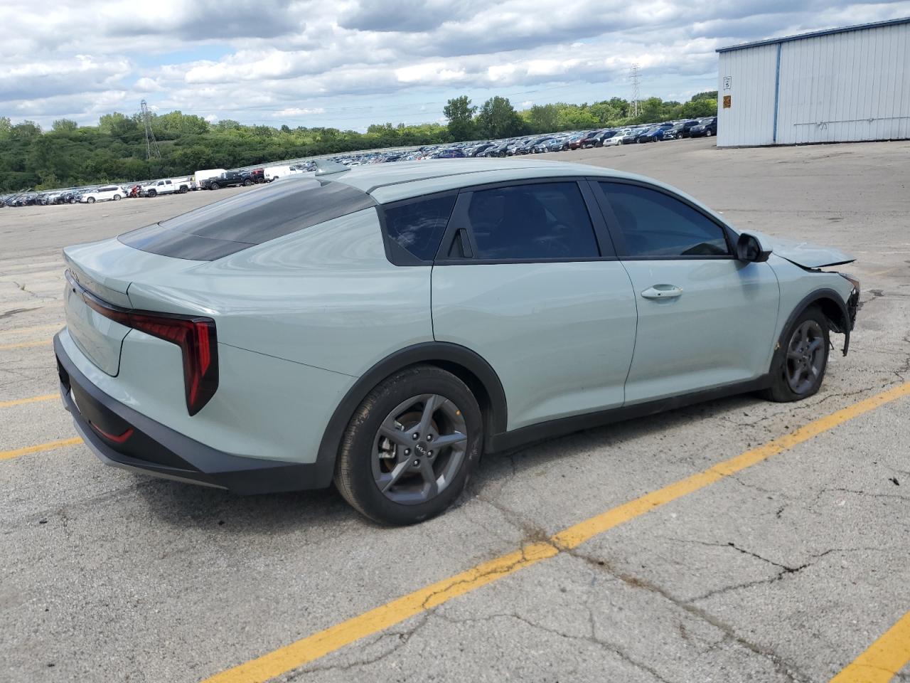 2025 Kia K4 Lx grey null gas 3KPFT4DE2SE050052 photo #4