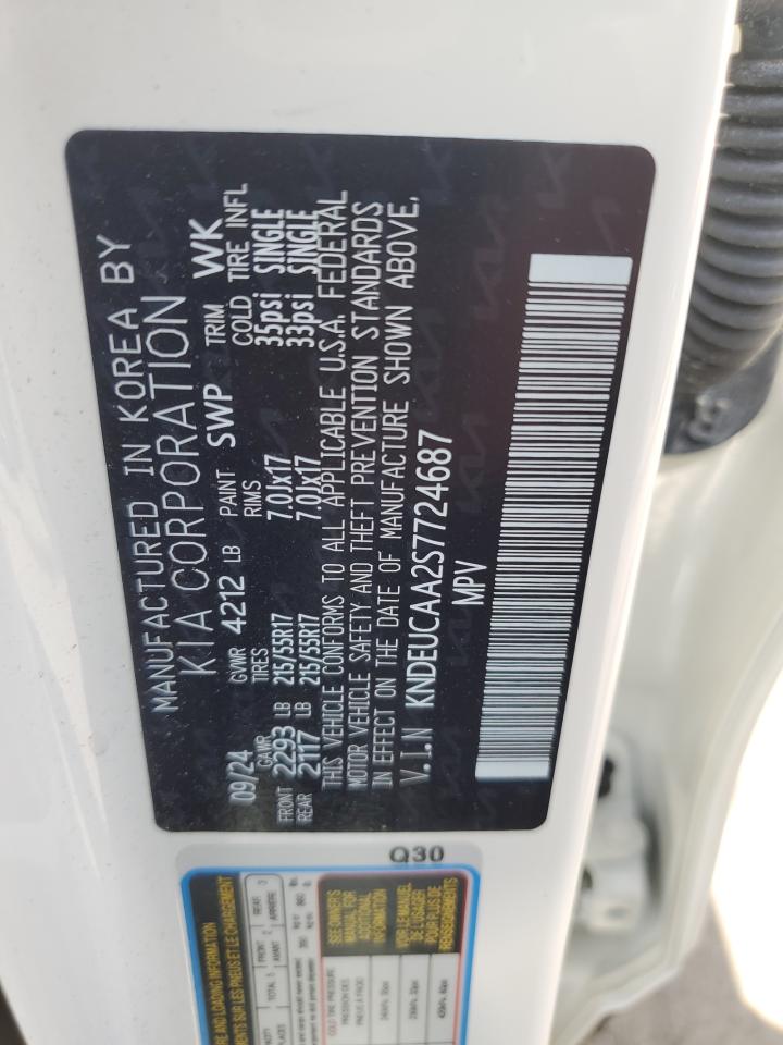2025 Kia Seltos S VIN: KNDEUCAA2S7724687 Lot: 68750545