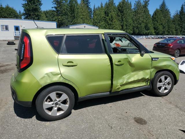  KIA SOUL 2019 Зеленый