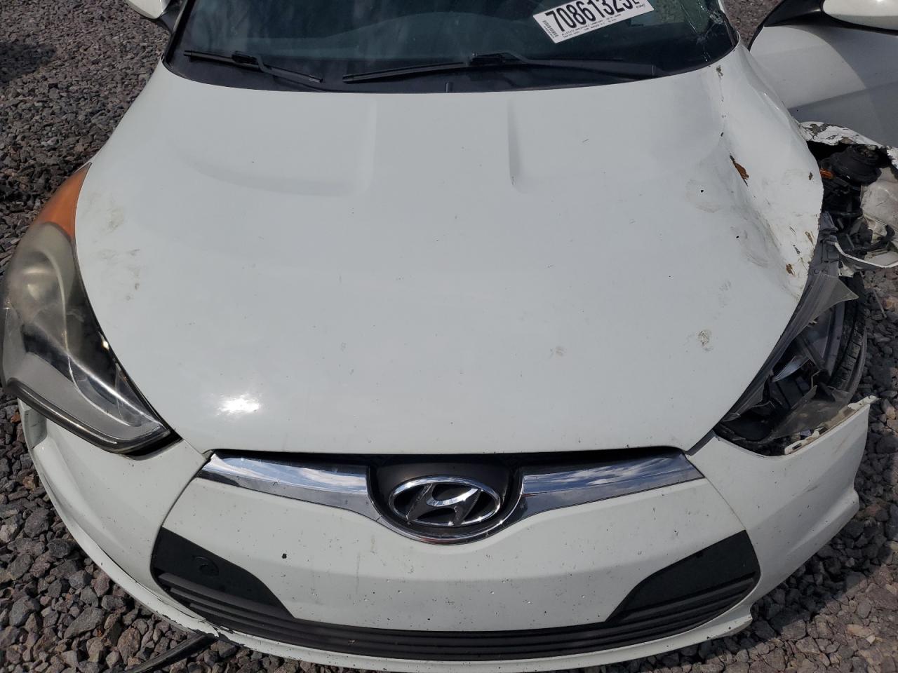 2016 Hyundai Veloster VIN: KMHTC6AD4GU261428 Lot: 70861325