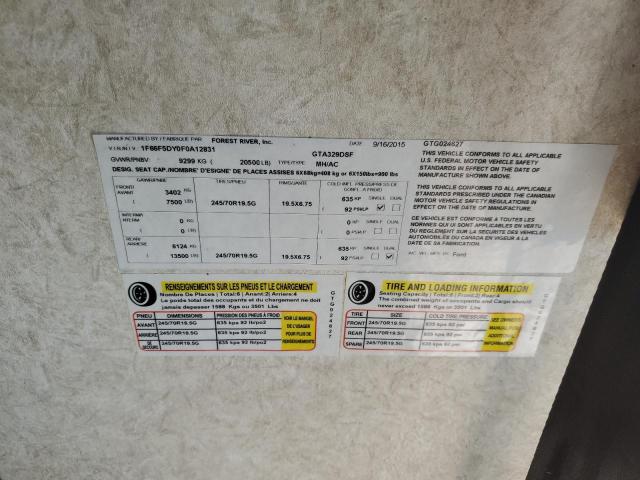 2015 FORD F53 - RVS RV