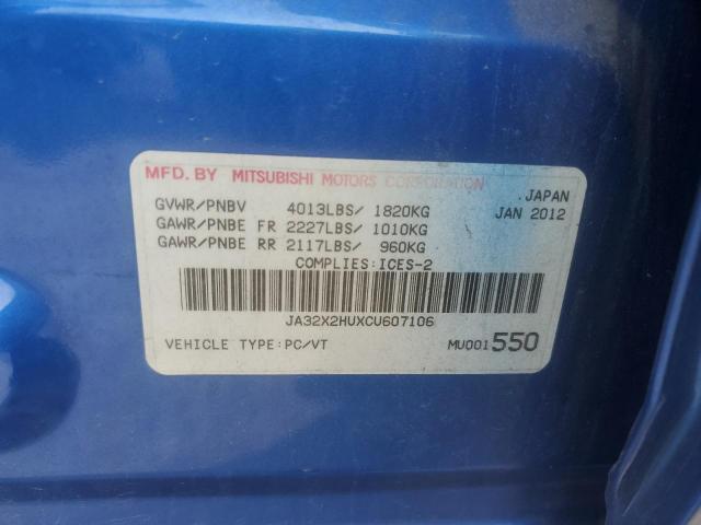 2012 MITSUBISHI LANCER ES/ES SPORT  
