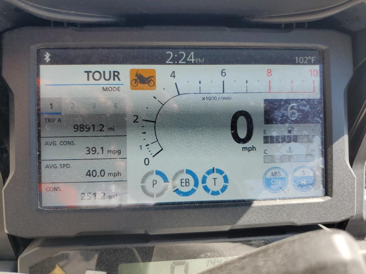 2020 Honda Crf1100 A4 VIN: JH2SD102SLK000046 Lot: 67845665