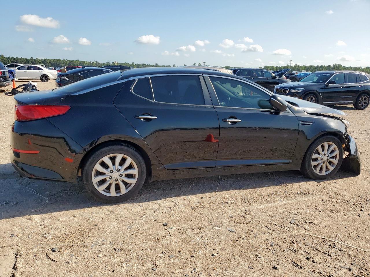 2015 Kia Optima Ex black sedan gas 5XXGN4A77FG390055 photo #4