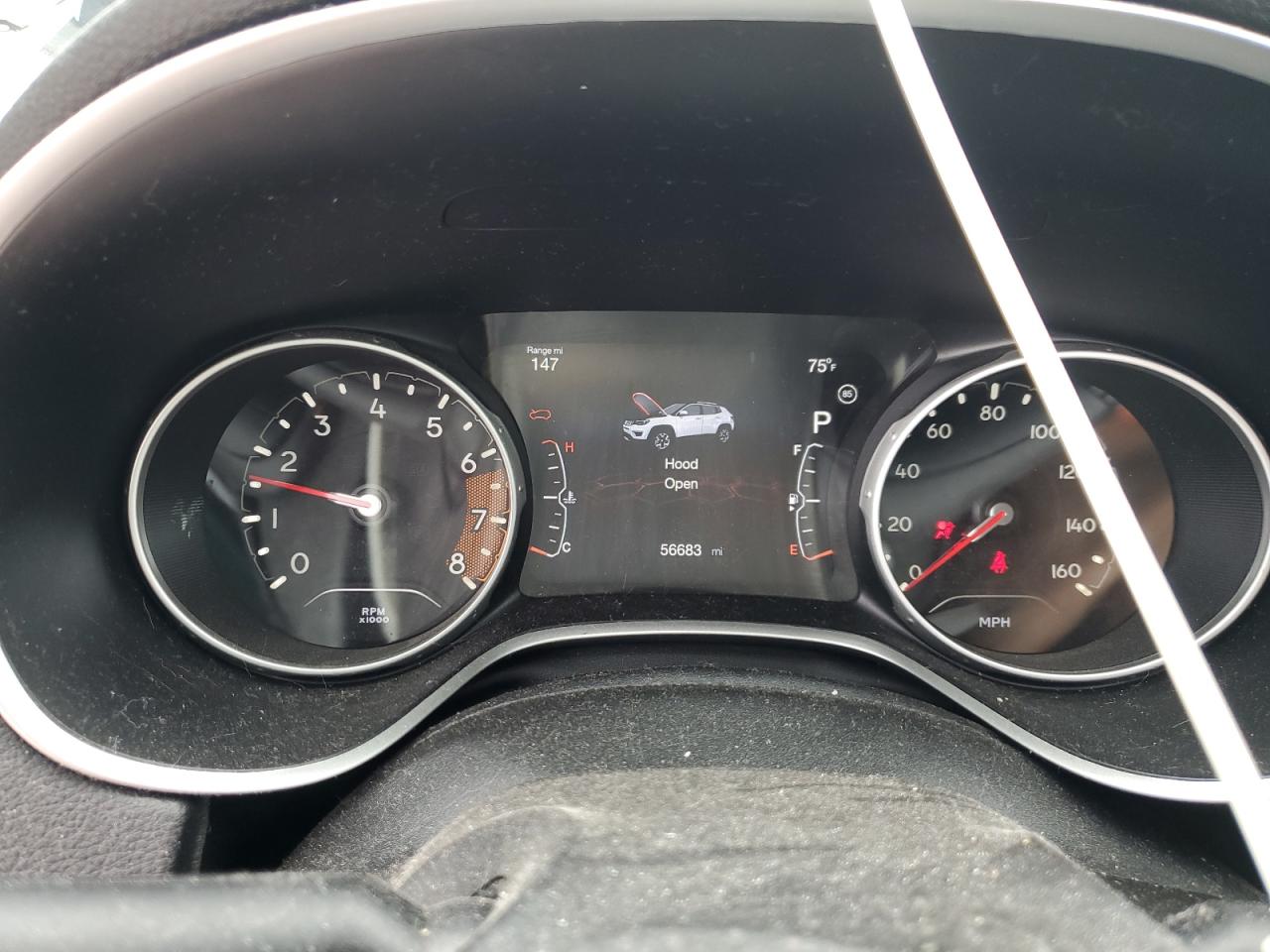 2019 Jeep Compass Latitude VIN: 3C4NJDBBXKT654034 Lot: 70139215