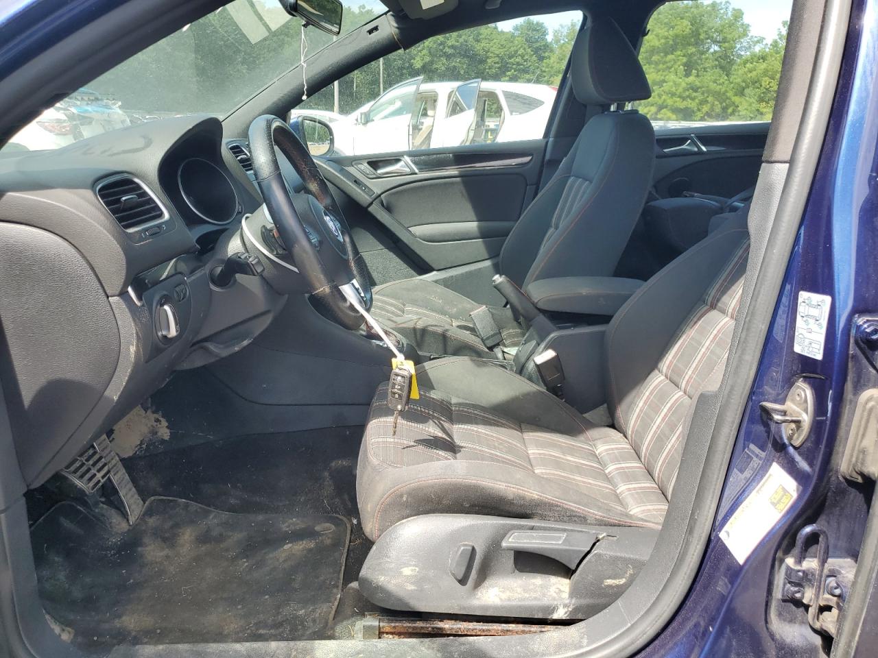 2012 Volkswagen Gti VIN: WVWHD7AJ6CW323848 Lot: 69409455