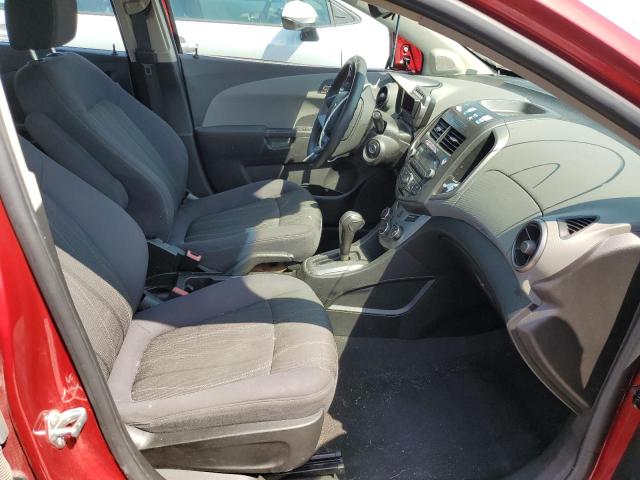  CHEVROLET SONIC 2013 Red