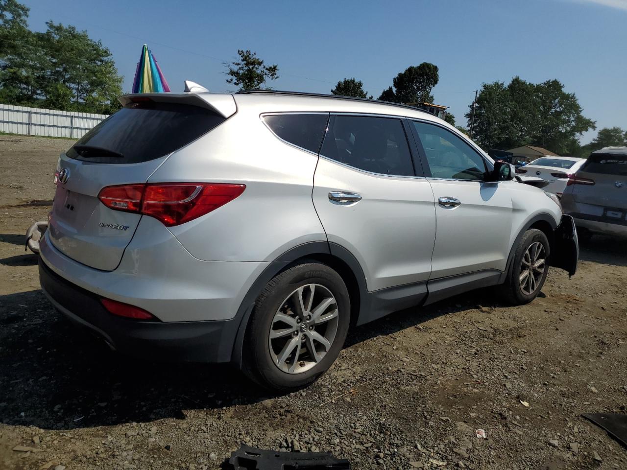 2014 Hyundai Santa Fe Sport silver null gas 5XYZU3LA6EG141870 photo #4