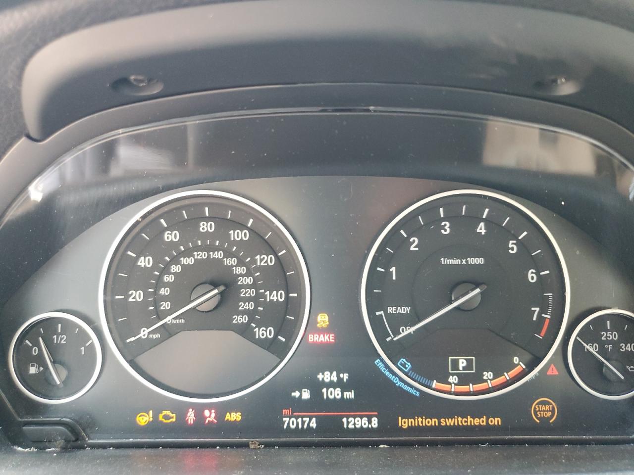 2017 BMW 320 Xi VIN: WBA8E5G30HNU43410 Lot: 70515055