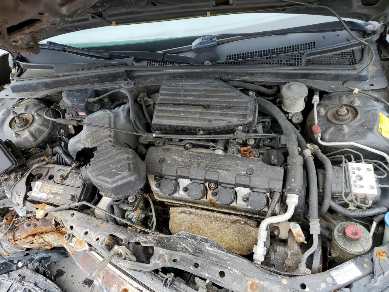 2004 Honda Civic Ex VIN: 2HGES26784H570752 Lot: 66800495