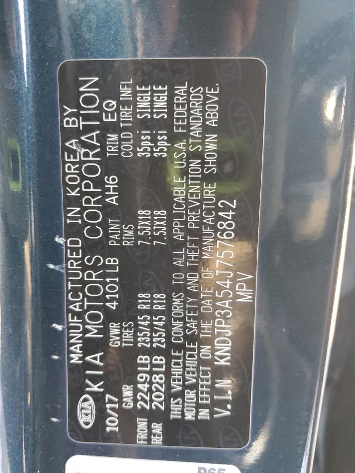 2018 Kia Soul + VIN: KNDJP3A54J7576842 Lot: 70568295