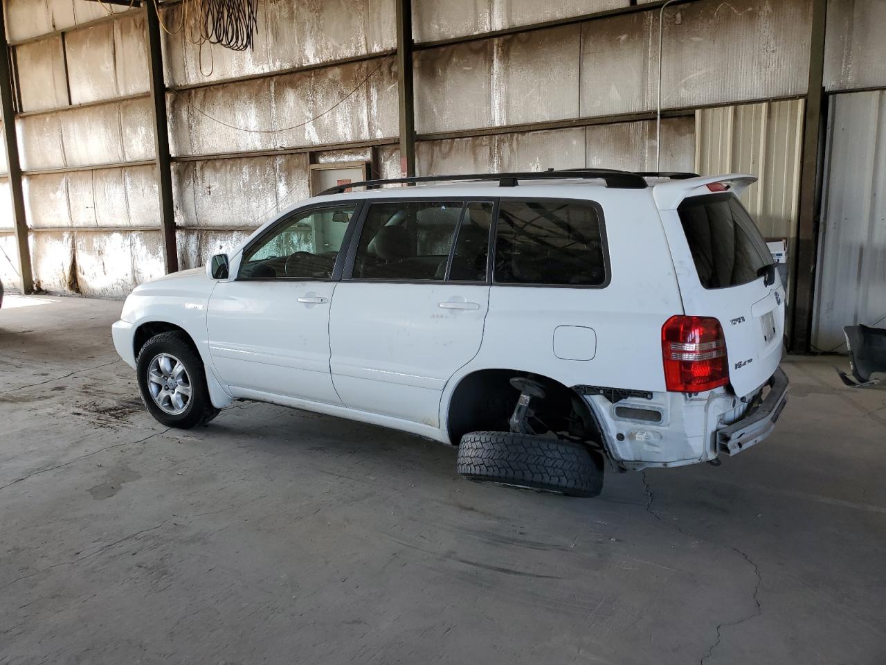 2001 Toyota Highlander white null gas JTEHF21A810031367 photo #3