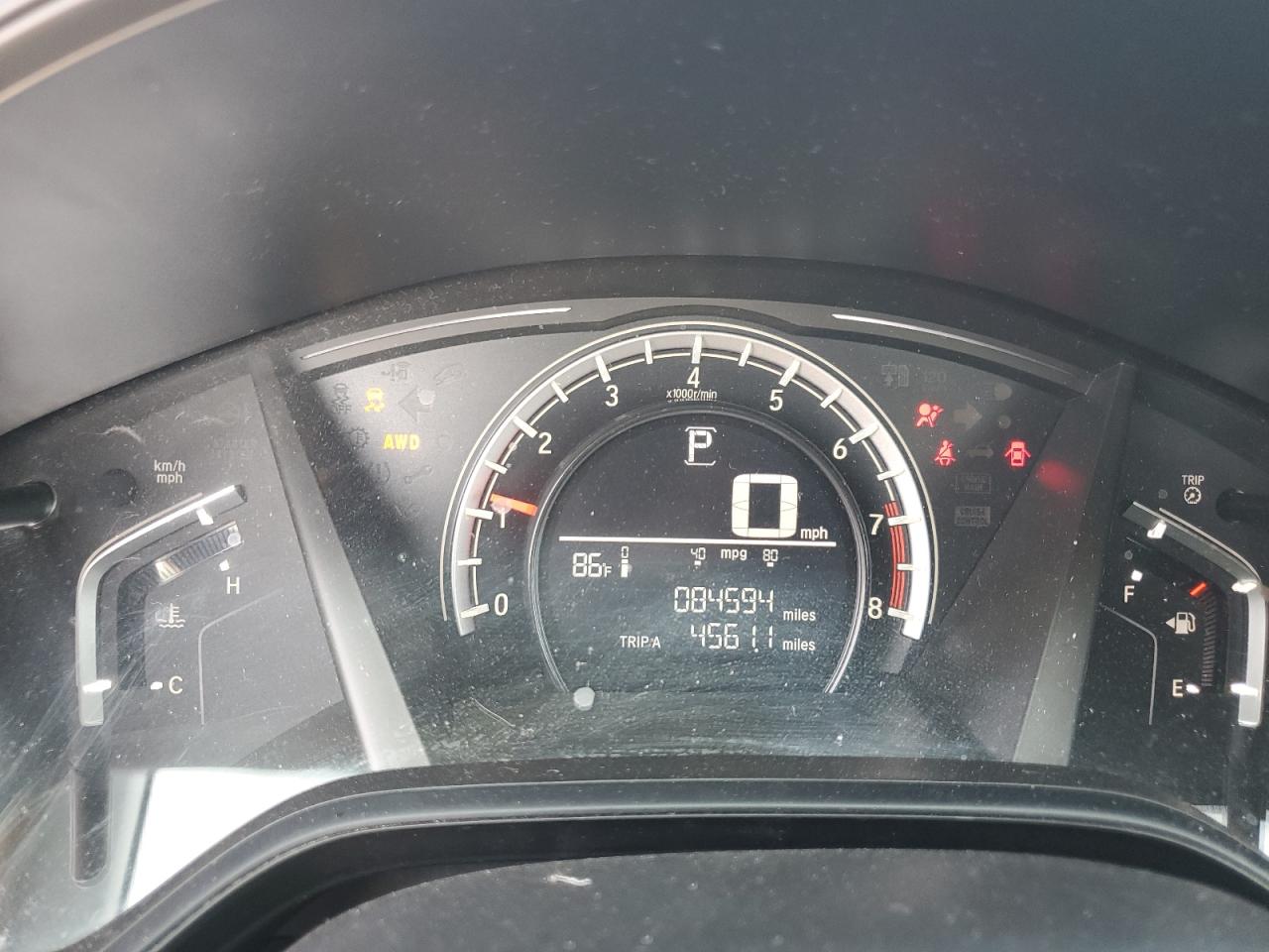 2019 Honda Cr-V Lx VIN: 2HKRW6H30KH221255 Lot: 68530295