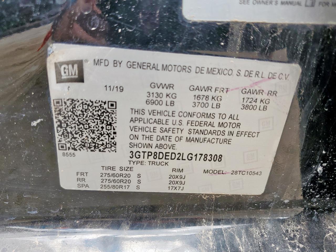 2021 GMC Sierra C1500 Slt VIN: 3GTP8DED4MG323866 Lot: 67953365