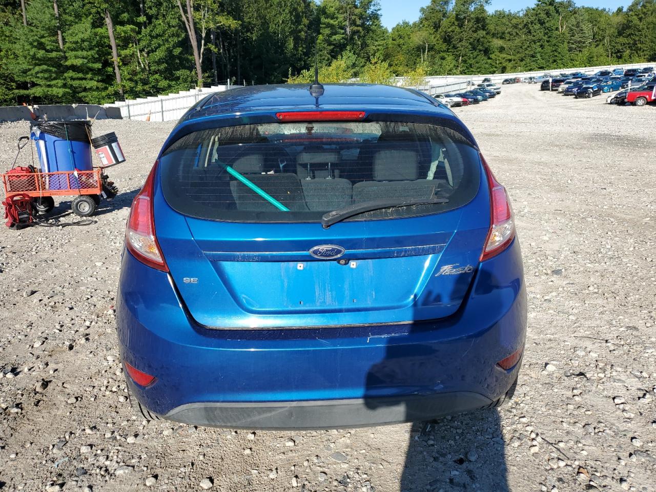 2018 Ford Fiesta Se VIN: 3FADP4EJ2JM138603 Lot: 70641285