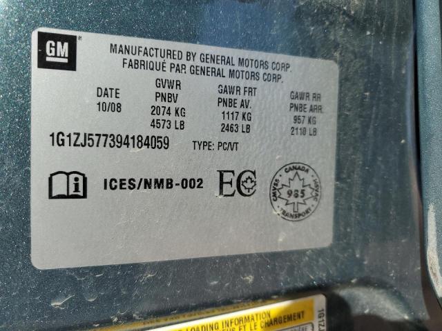 2009 CHEVROLET MALIBU 2LT  