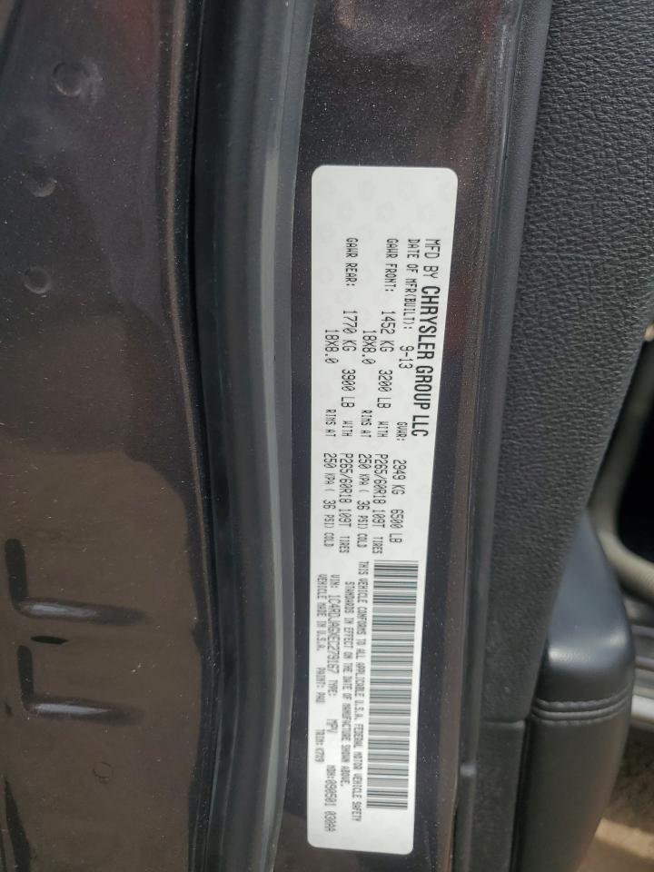 2014 Dodge Durango Sxt VIN: 1C4RDJAGXEC279167 Lot: 68755655