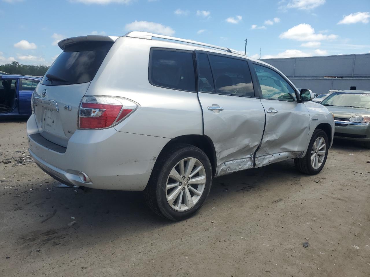 2008 Toyota Highlander Hybrid Limited silver null hybrid JTEEW44AX82008164 photo #4