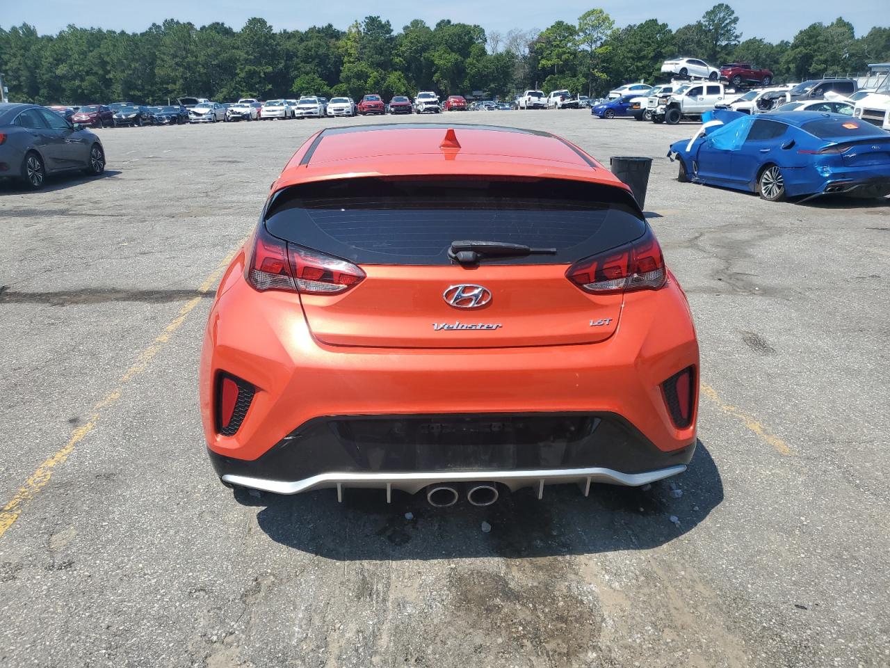 2020 Hyundai Veloster Turbo VIN: KMHTH6AB2LU030943 Lot: 70185085