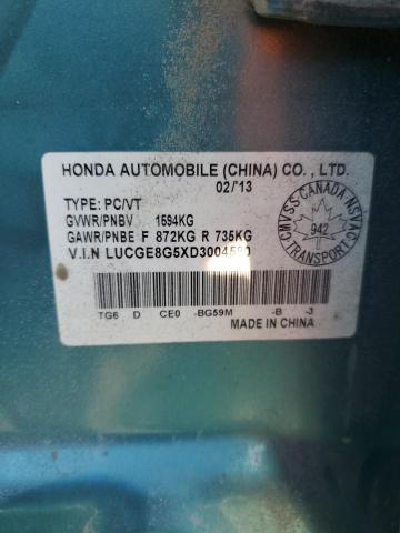 2013 HONDA FIT LX  