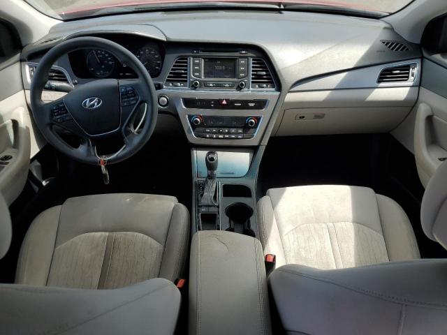  HYUNDAI SONATA 2016 Красный