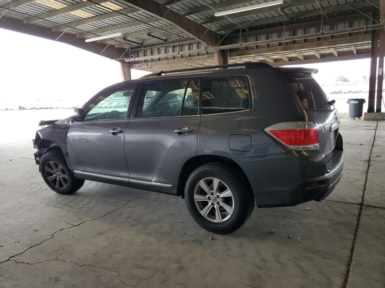 2011 Toyota Highlander Base grey null gas 5TDZK3EH6BS039466 photo #3