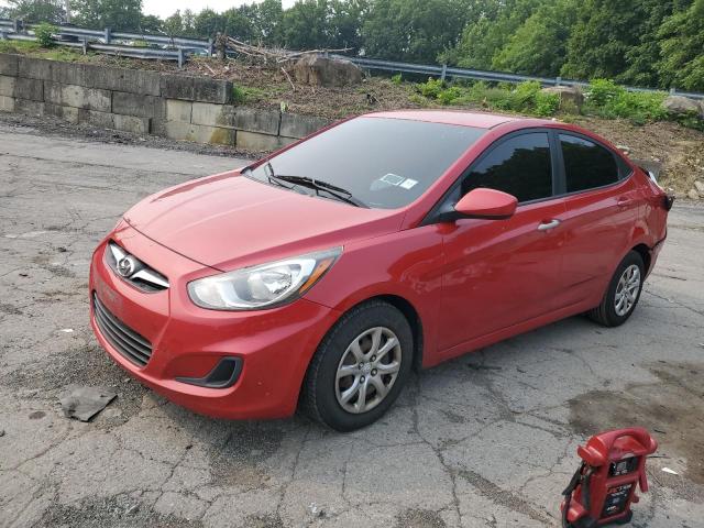  HYUNDAI ACCENT 2014 Czerwony