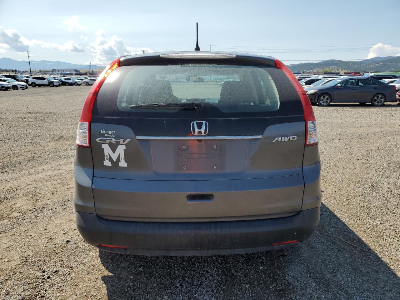 2012 Honda Cr-V Lx VIN: 2HKRM4H31CH633762 Lot: 67206055
