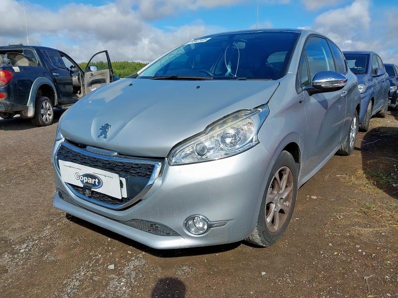 2014 PEUGEOT 208 STYLE for sale at Copart WOLVERHAMPTON
