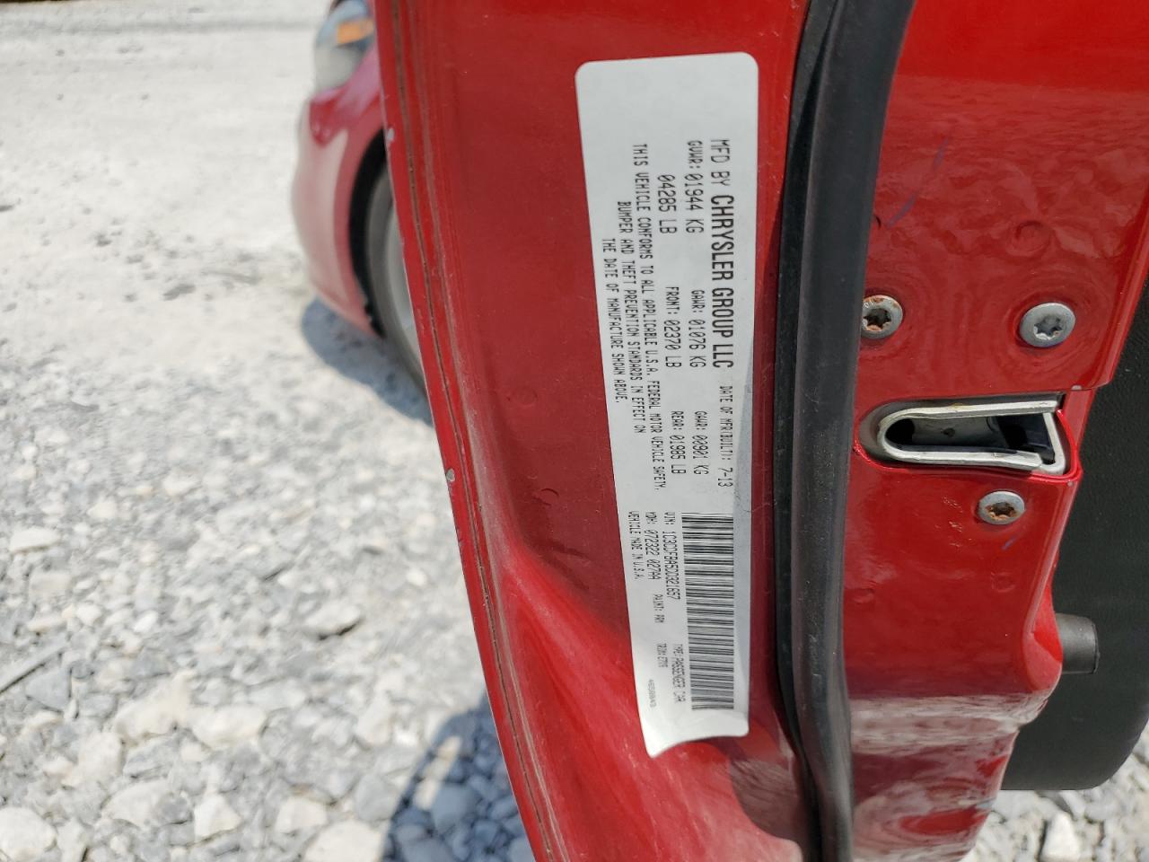 2013 Dodge Dart Sxt VIN: 1C3CDFBA5DD321657 Lot: 69547445