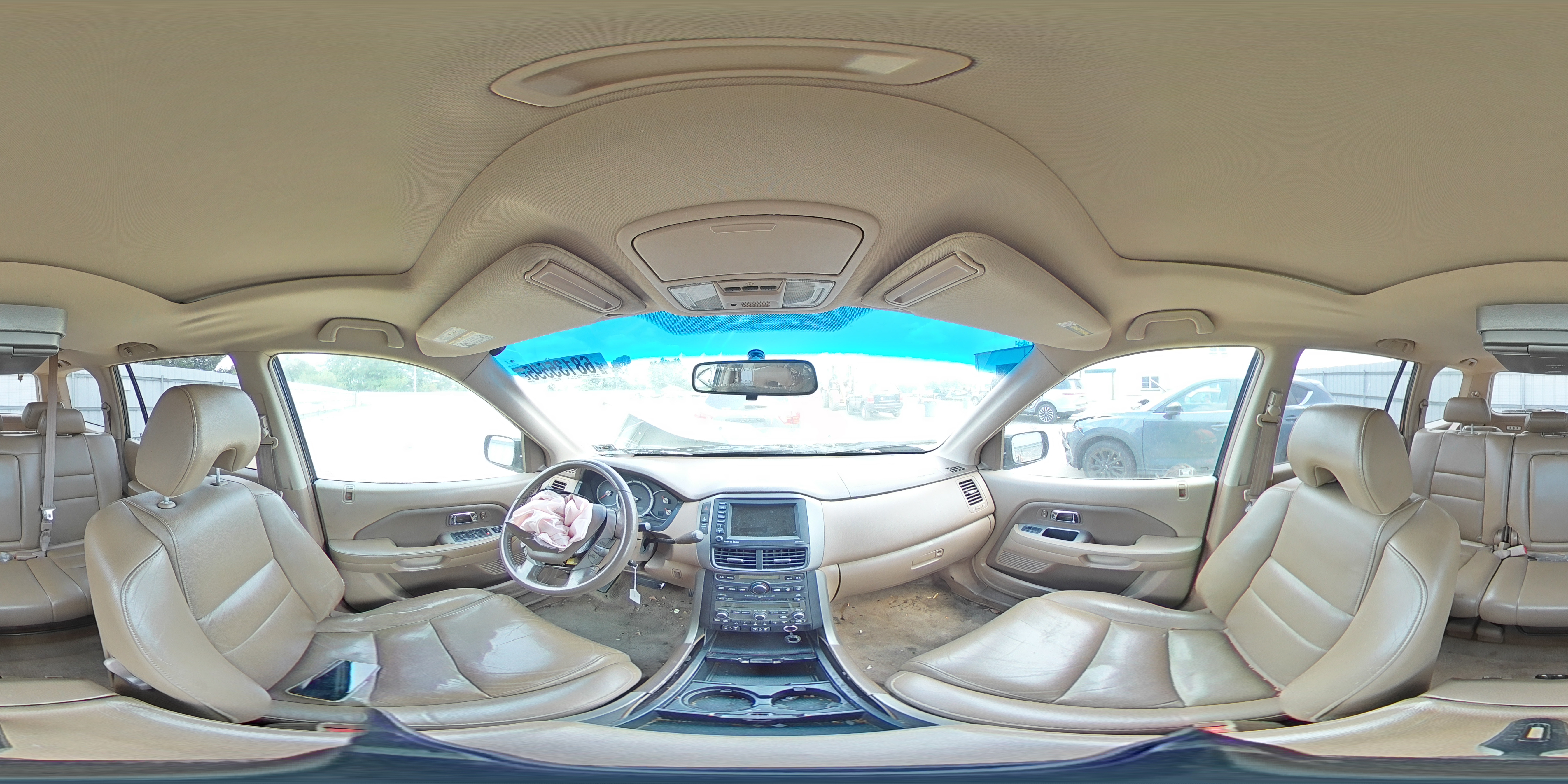 2006 Honda Pilot Ex VIN: 2HKYF18776H530468 Lot: 68135595