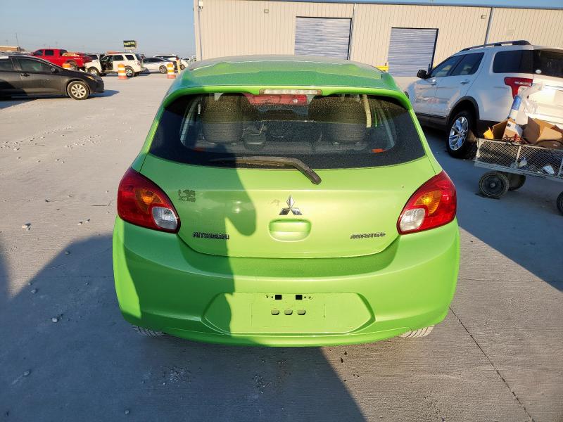 Hatchbacks MITSUBISHI MIRAGE 2014 Green