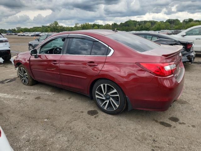  SUBARU LEGACY 2017 Czerwony
