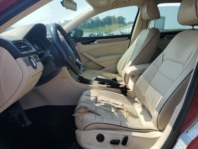  VOLKSWAGEN PASSAT 2017 Red