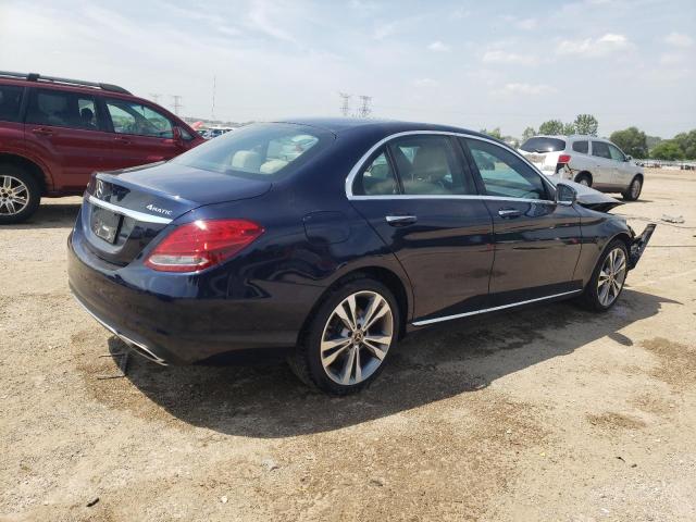  MERCEDES-BENZ C-CLASS 2018 Синий
