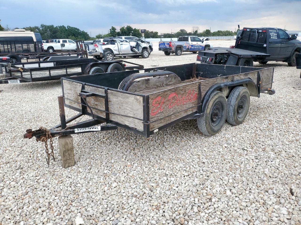 2017 Ei Diabla Dump Trailer black null null 0000000000000022 photo #3