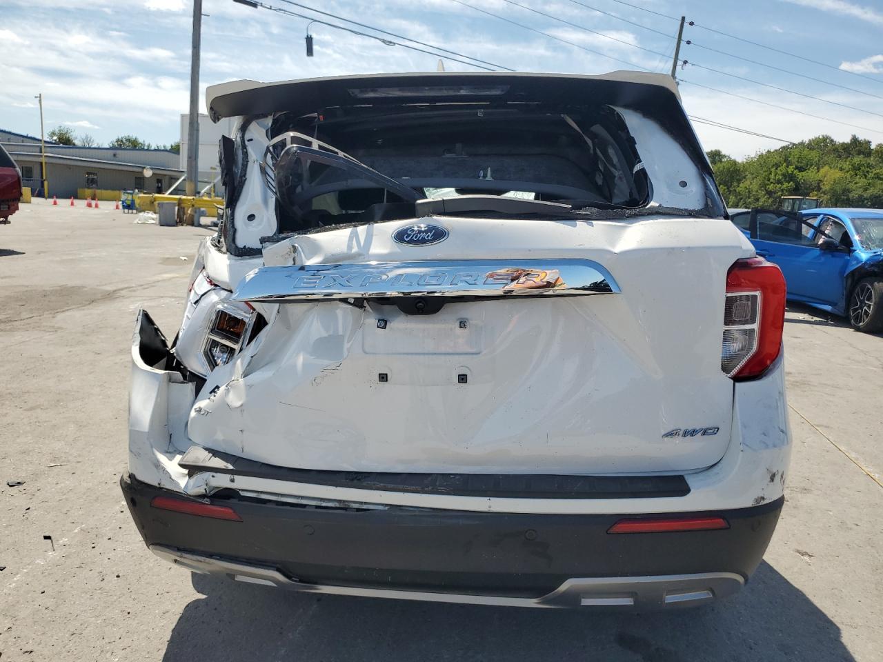 2022 Ford Explorer Xlt VIN: 1FMSK8DH1NGA39126 Lot: 70385435
