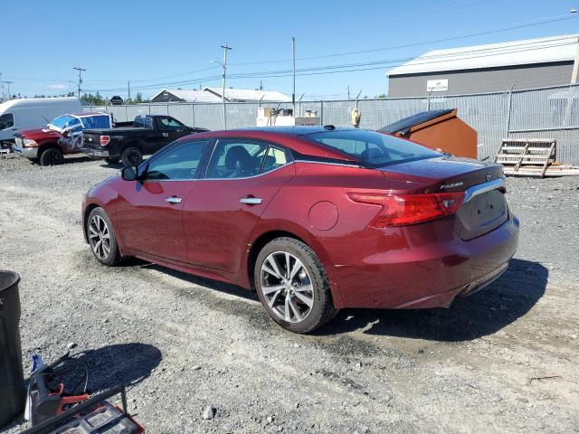  NISSAN MAXIMA 2016 Red