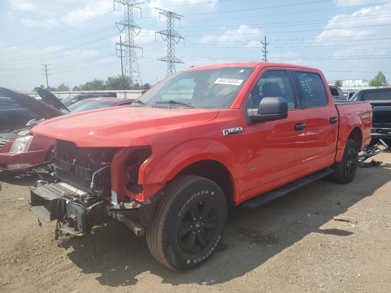 2016 Ford F150 Supercrew red null gasoline 1FTEW1EP4GFC40790 photo #1
