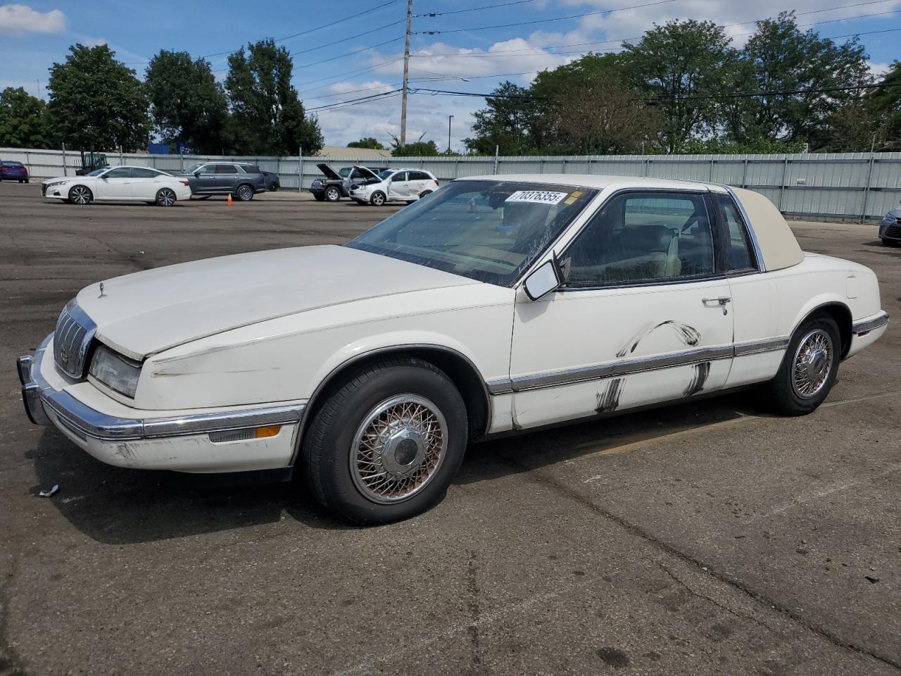 1G4EZ13L7MU408836 BUICK RIVIERA 1991 WHITE Photo 1