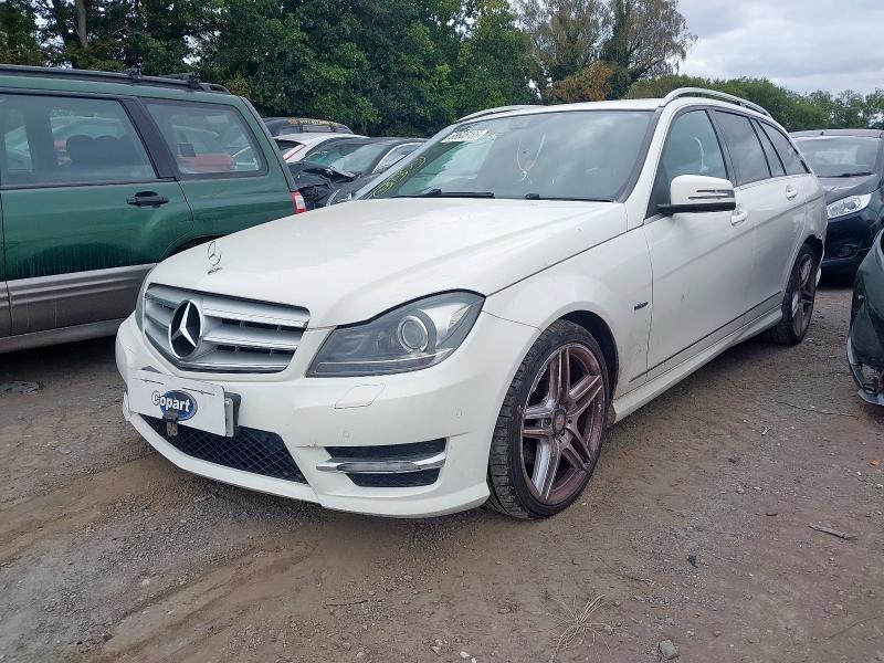 2012 MERCEDES-BENZ C220 SPORT CDI BLUEEFFI-C  for sale at Copart WOLVERHAMPTON