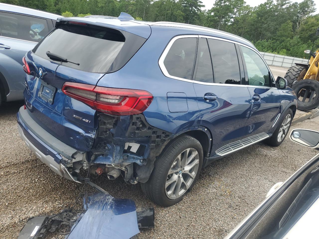 2019 BMW X5 xDrive40I blue null gas 5UXCR6C55KLK79345 photo #4