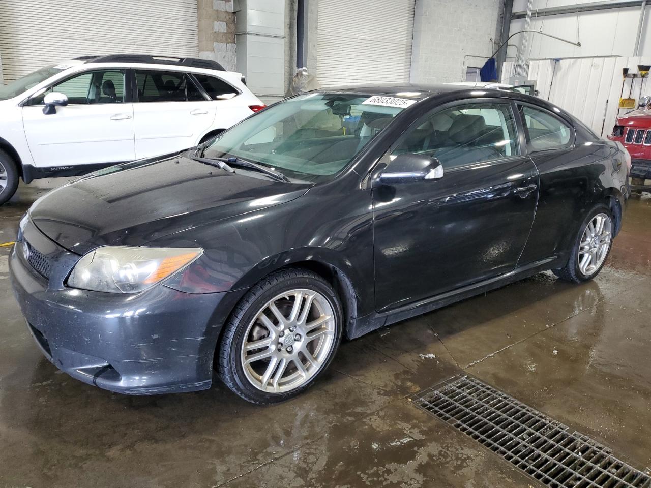 2008 SCION TC BLACK VIN: JTKDE167580234166