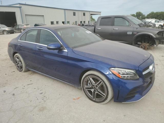 MERCEDES-BENZ C-CLASS 2021 Синий