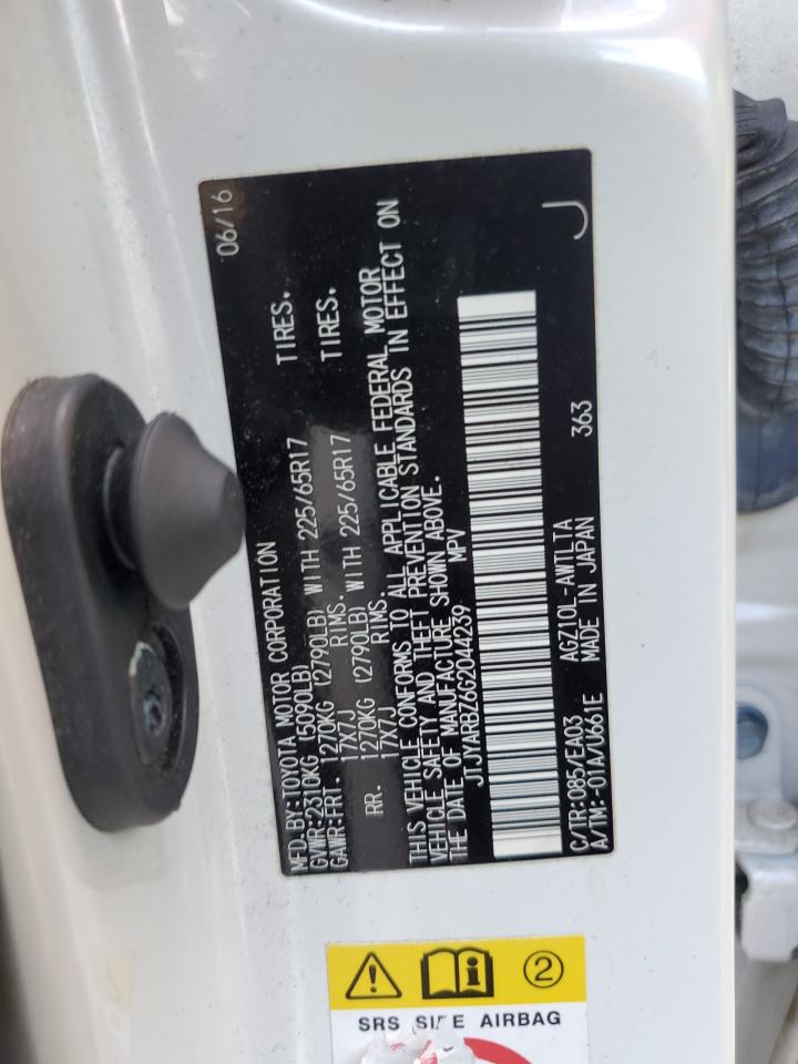 2016 Lexus Nx 200T Base VIN: JTJYARBZ6G2044239 Lot: 70406345