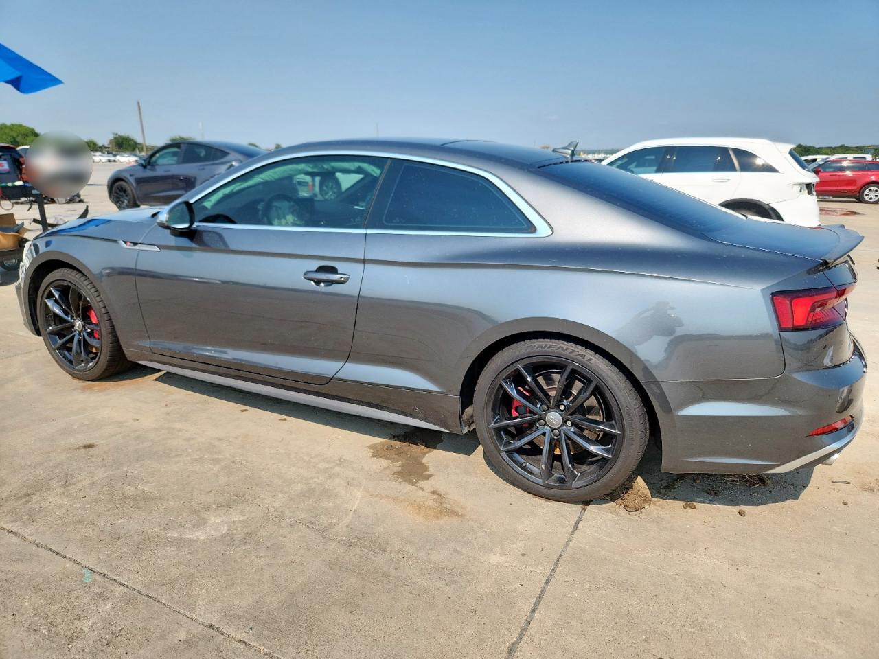 2019 Audi S5 Premium Plus grey null gas WAUP4AF54KA011539 photo #3