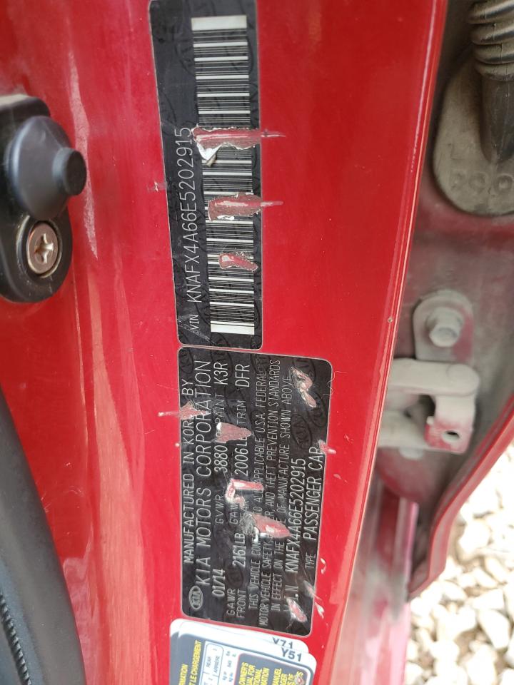 2014 Kia Forte Lx VIN: KNAFX4A66E5202915 Lot: 69357845