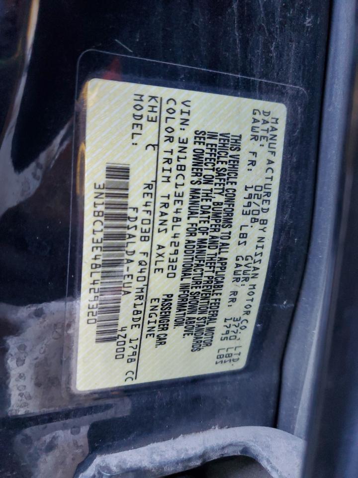 2008 Nissan Versa S VIN: 3N1BC13E48L429320 Lot: 69416285