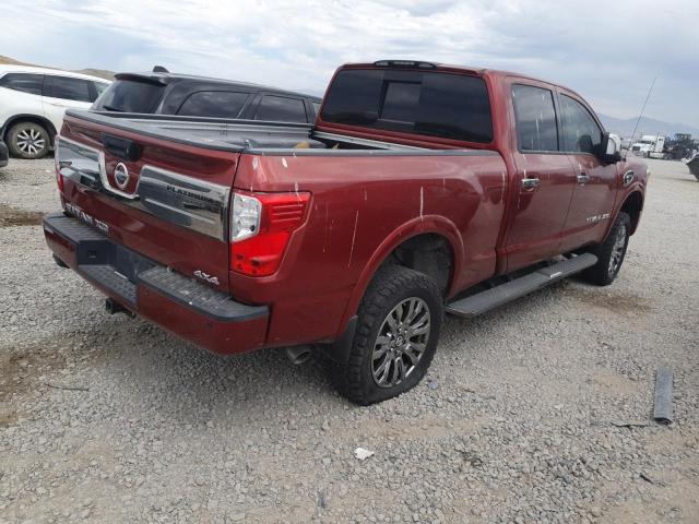  NISSAN TITAN 2017 Bordowy